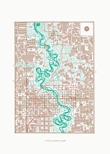 La ville est un long fleuve tranquille