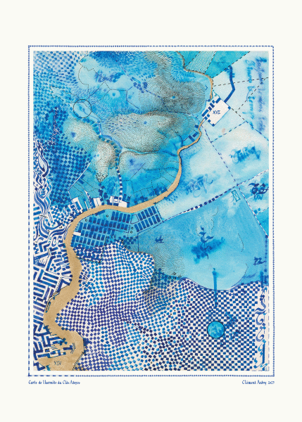 Carte de l'hermite du Clos Atopos