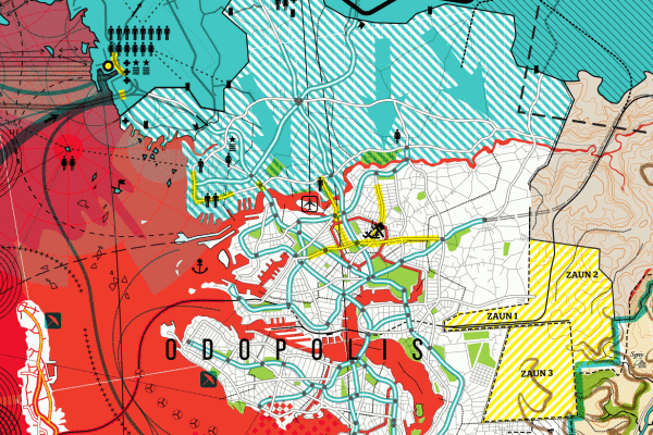 Ta guerre je n'en veux pas, utopographie, clément aubry infographie 80x120cm 2023