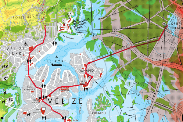 Ta guerre je n'en veux pas, utopographie, clément aubry infographie 80x120cm 2023